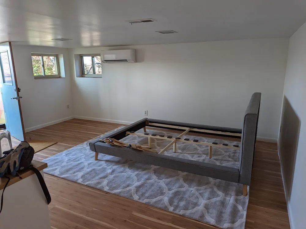 Slide of Mini-Split installation by Joseph