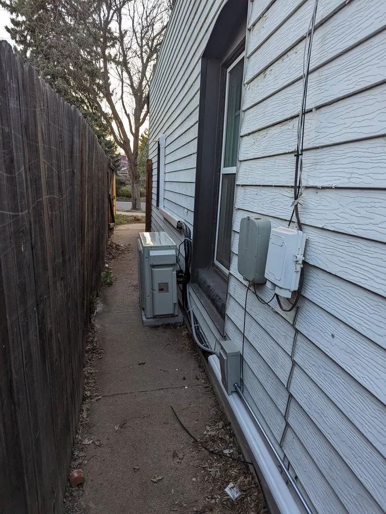 Slide of Mini-Split installation by Joseph