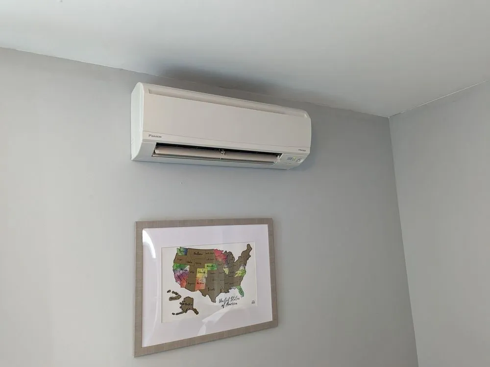 Slide of Mini-Split installation by Joseph