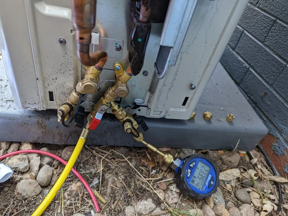 Slide of Mini-Split installation by Joseph