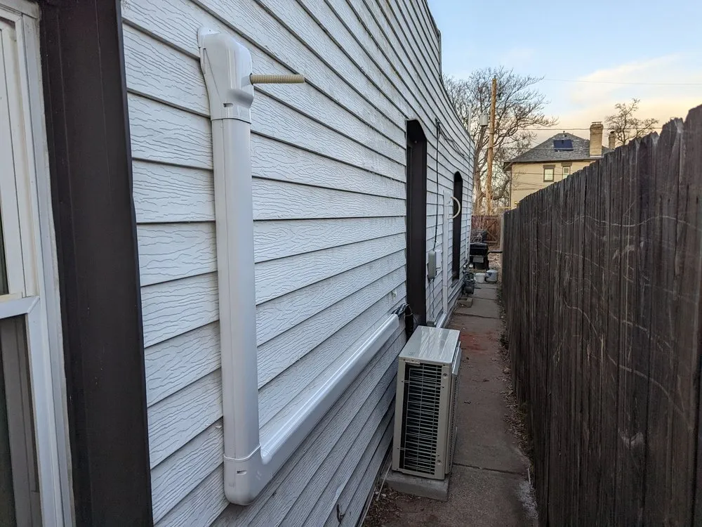 Slide of Mini-Split installation by Joseph