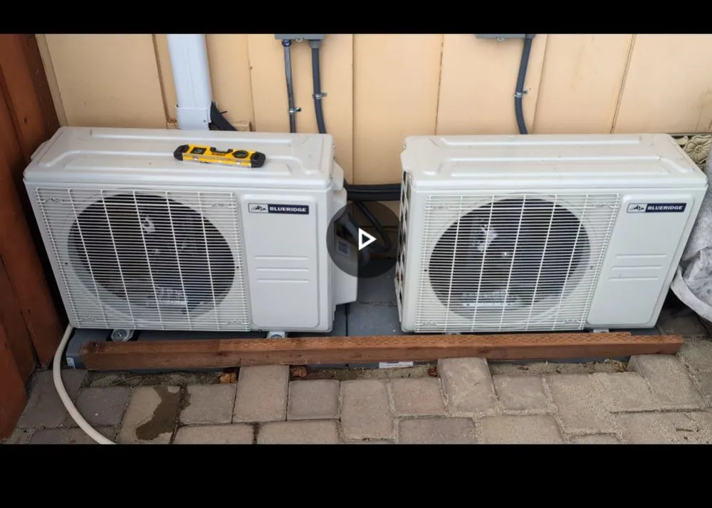 Slide of Mini Split Installations