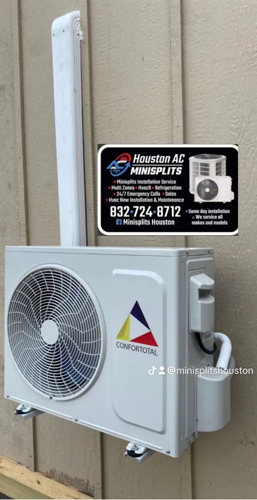 Slide of Minisplits Houston Ac