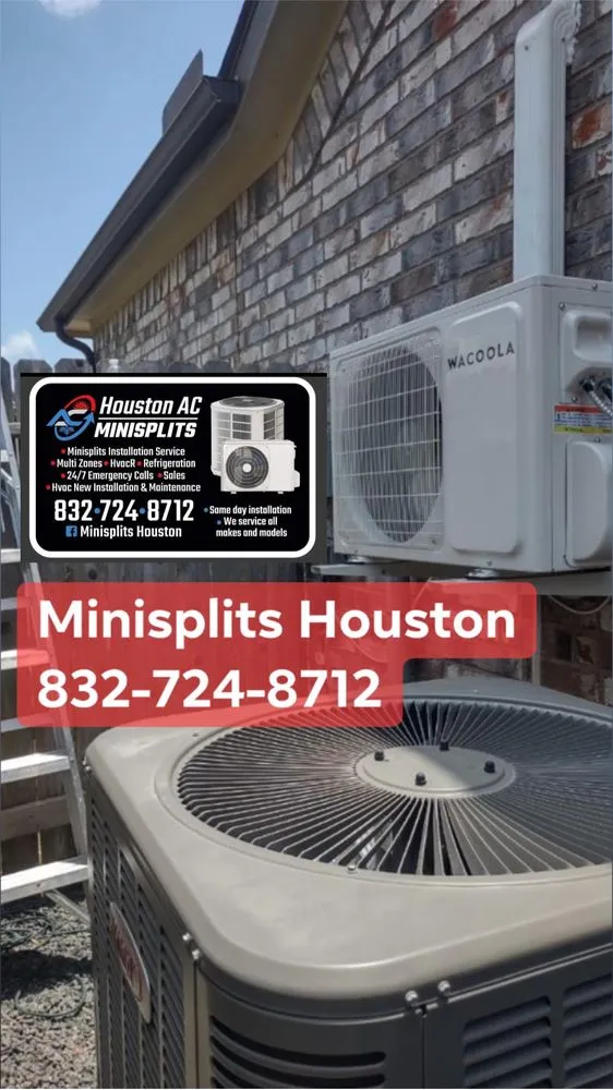 Slide of Minisplits Houston Ac