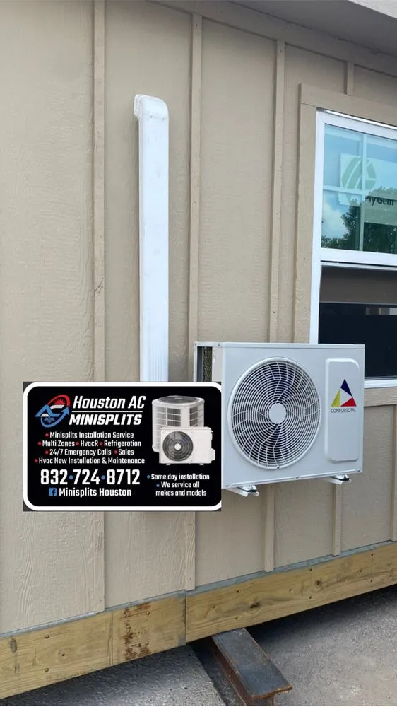 Slide of Minisplits Houston Ac