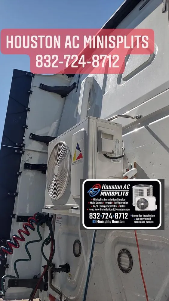 Slide of Minisplits Houston Ac