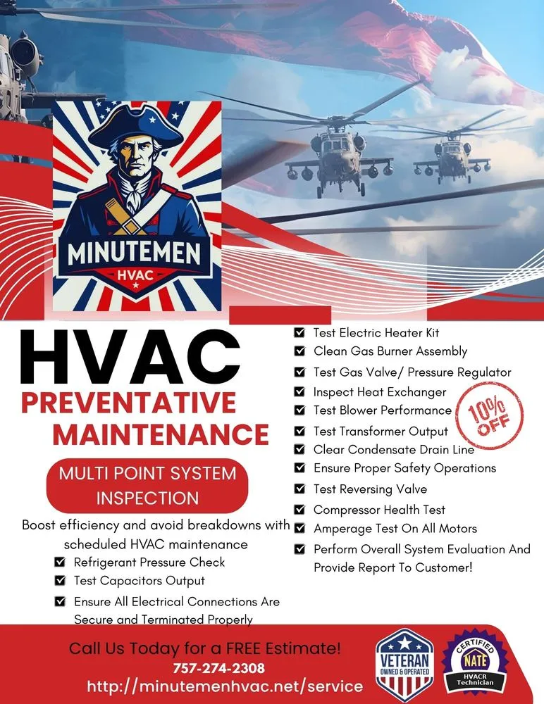 Slide of Minutemen Hvac