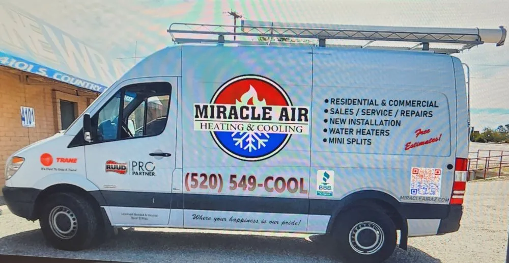 Slide of Miracle Air Heating & Cooling