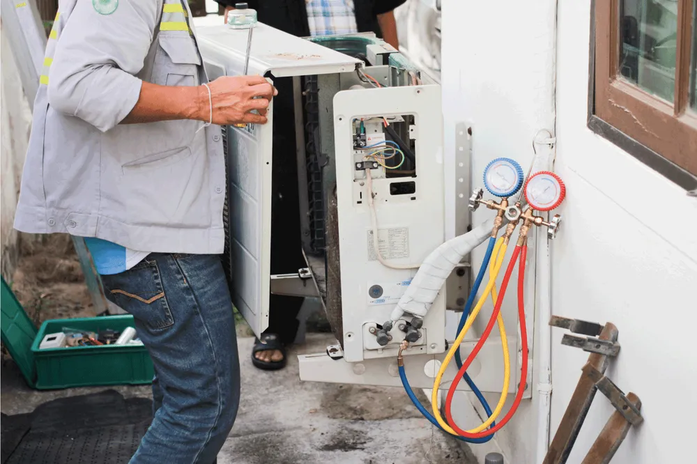 Slide of Mission Viejo HVAC Installation