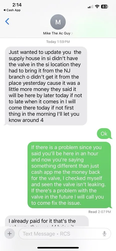 Slide of MJ Heating and A/c