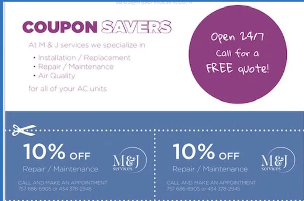 Slide of M&J Services