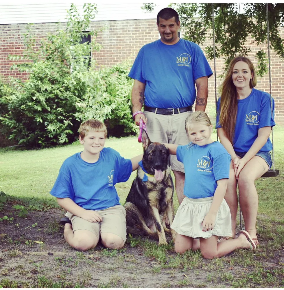 Slide of M&J Services