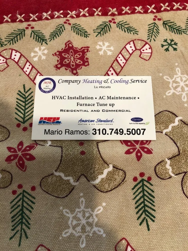 Slide of MJR Heating & Cooling