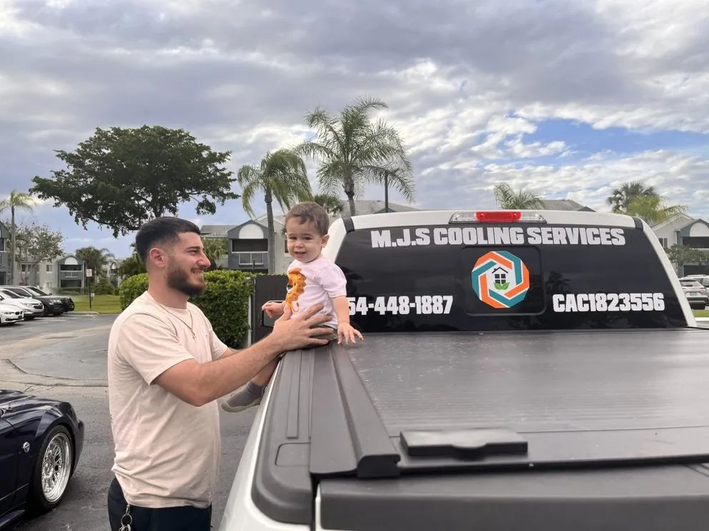 Slide of MJS Cooling Services