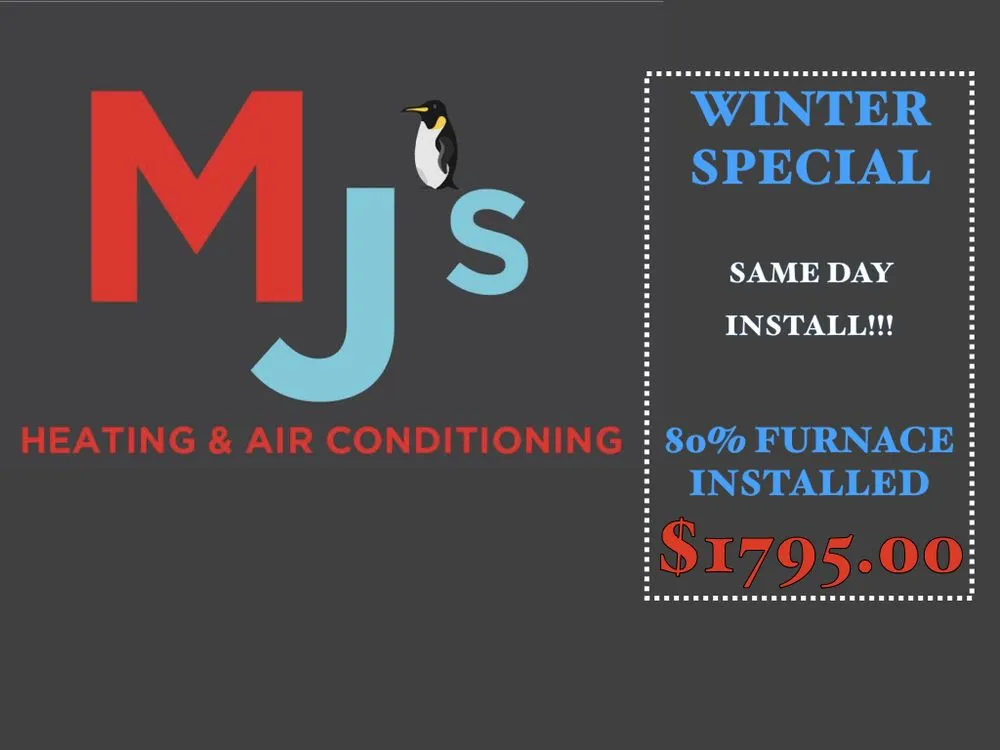 Slide of MJ's Heating & Air Conditioning