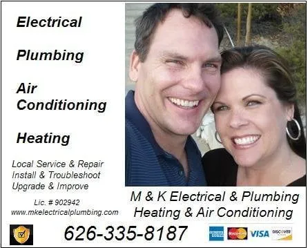 M&K Electrical & Plumbing Heating & Air Conditioning