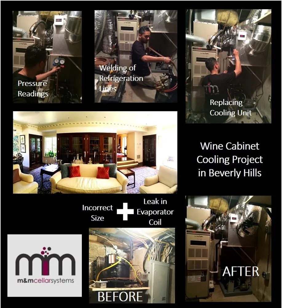 Slide of M&M Cellar Systems