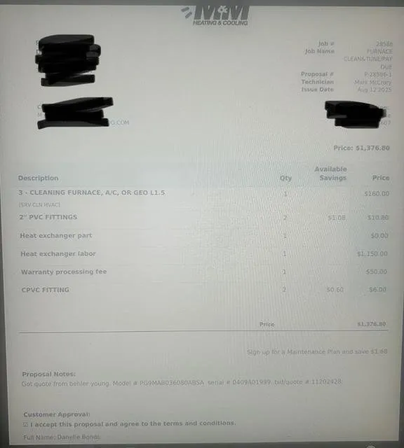 Slide of M&M Heating And Cooling