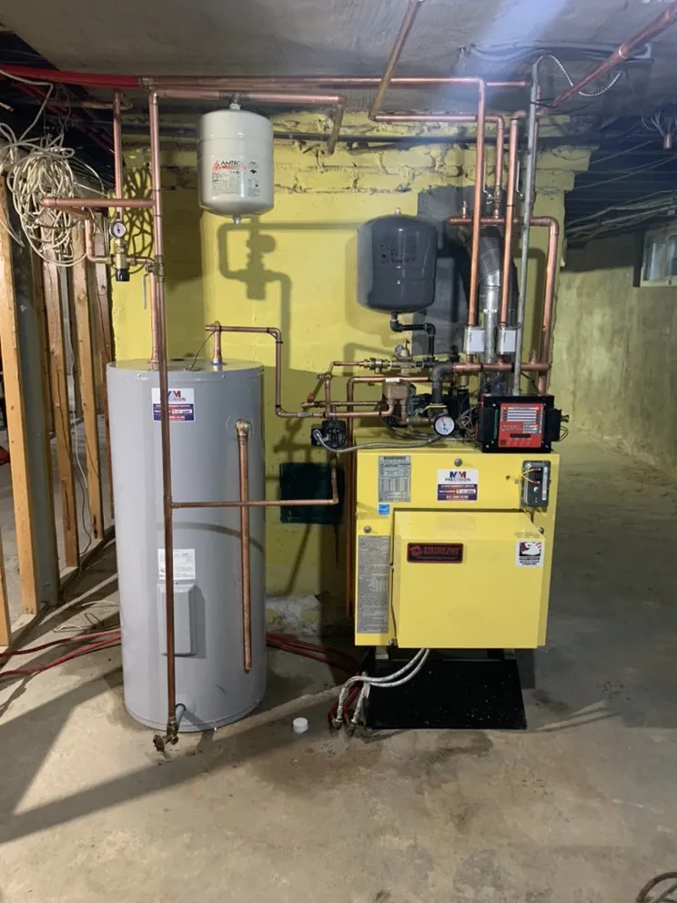 Slide of M&M Precision Plumbing and Heating