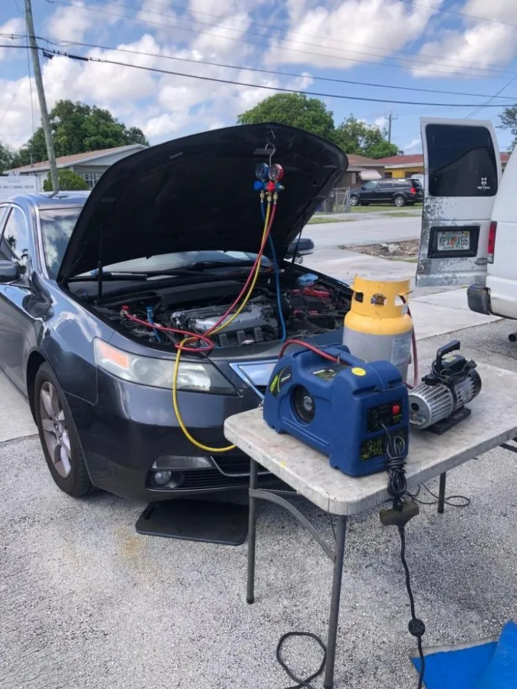 Slide of Mobile Automotive AC Service