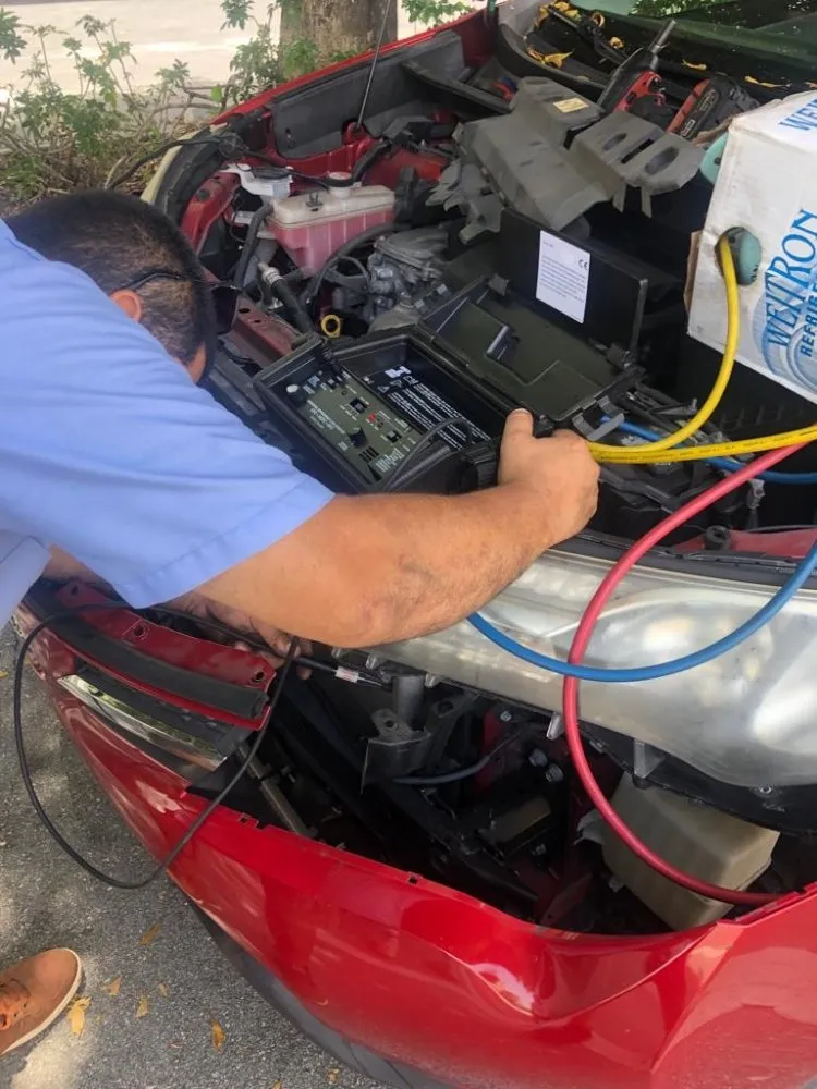 Slide of Mobile Automotive AC Service