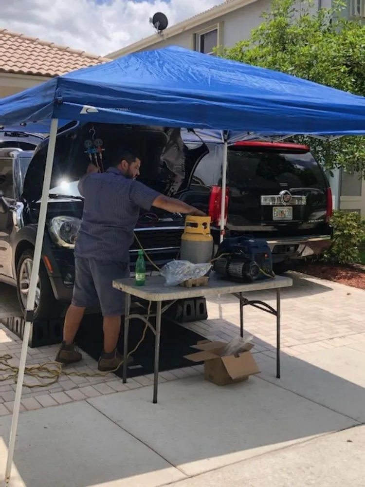 Slide of Mobile Automotive AC Service