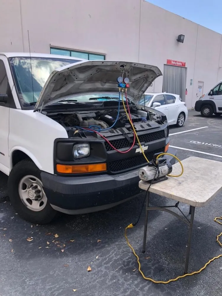 Slide of Mobile Automotive AC Service