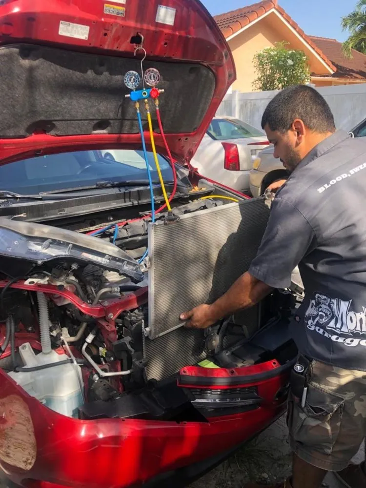 Slide of Mobile Automotive AC Service