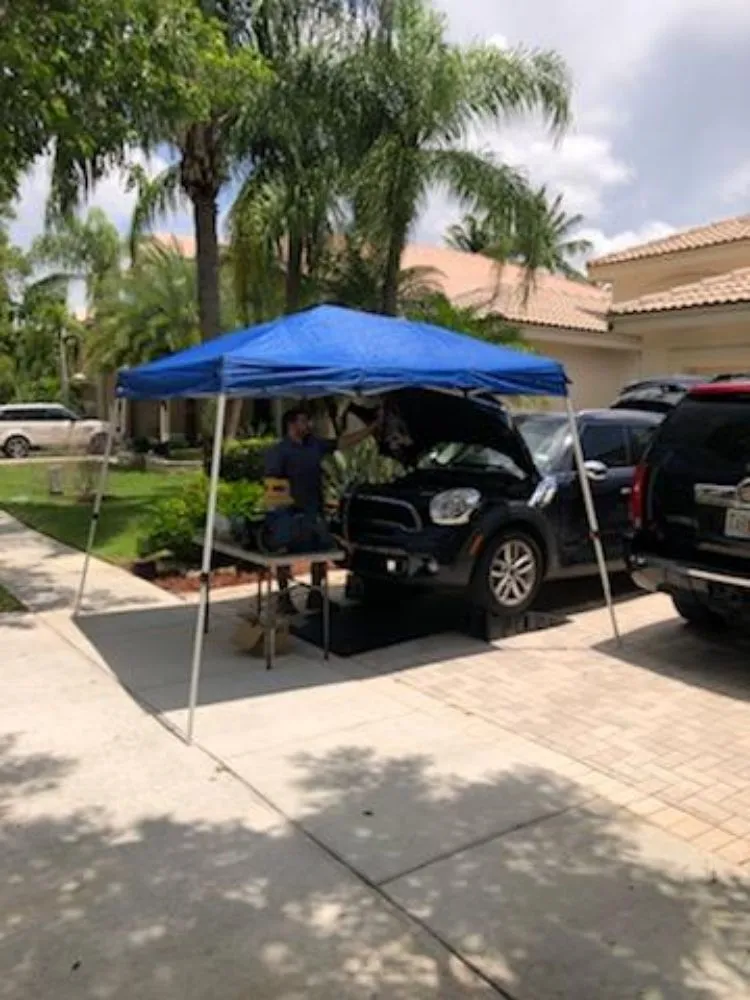 Slide of Mobile Automotive AC Service