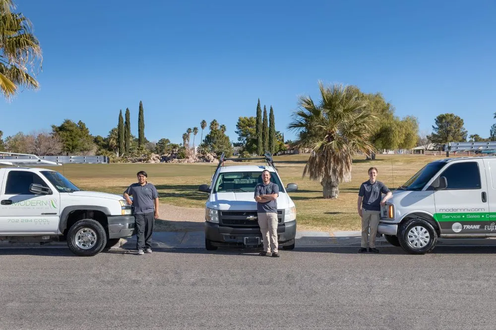 Slide of Modern Air Conditioning & Heating