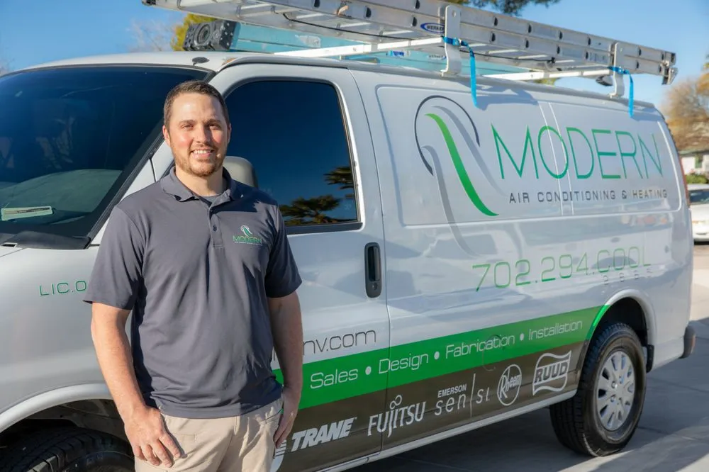 Slide of Modern Air Conditioning & Heating