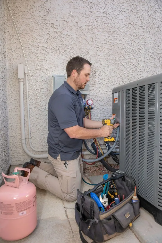 Slide of Modern Air Conditioning & Heating