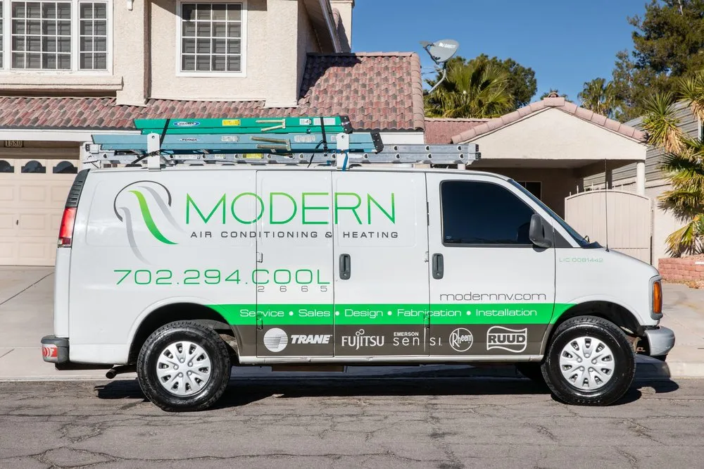 Slide of Modern Air Conditioning & Heating