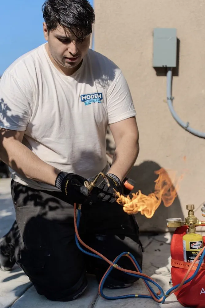 Slide of Modern Comfort and Air