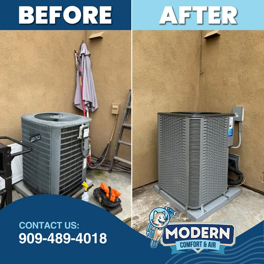 Slide of Modern Comfort and Air