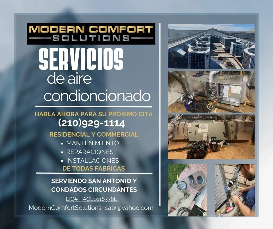 Slide of Modern Comfort Solutions