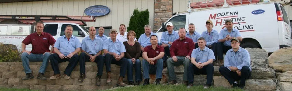 Slide of Modern Heating & Cooling