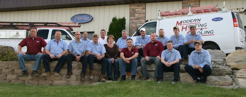 Slide of Modern Heating & Cooling