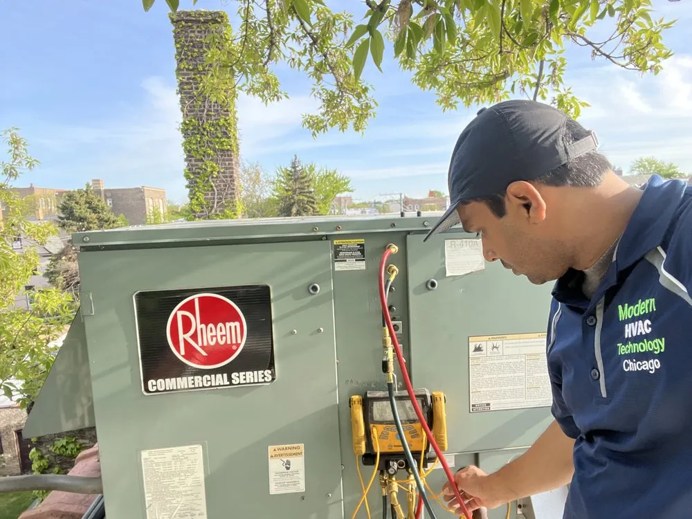 Slide of Modern HVAC Technology