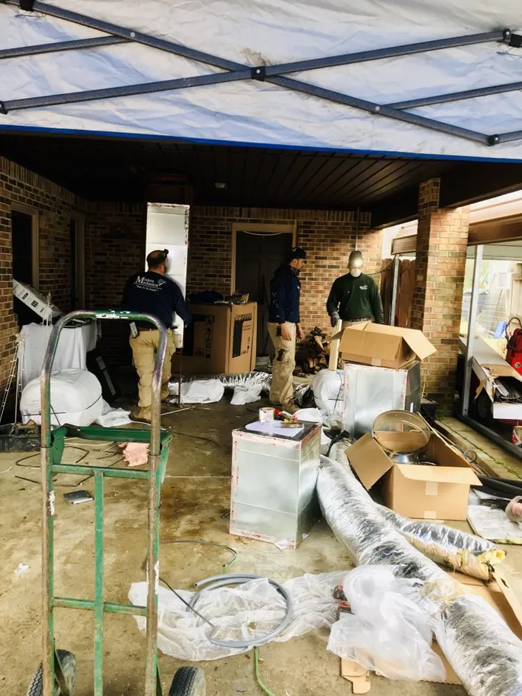 Slide of Modern Mechanical HVAC