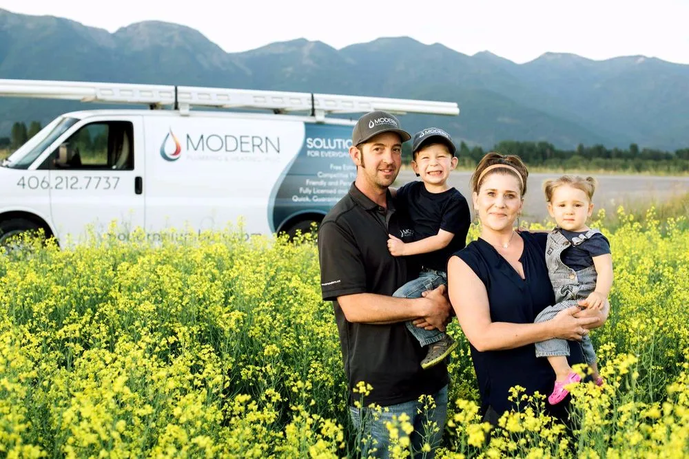 Slide of Modern Plumbing and Heating