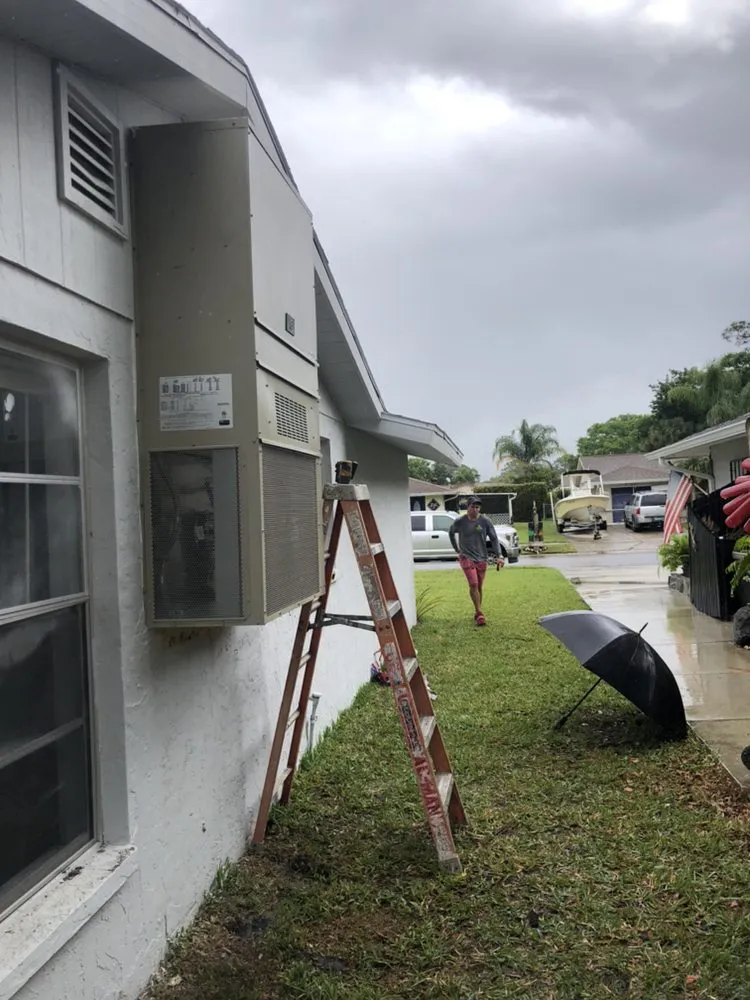 Slide of Modern Technology Heating & Cooling