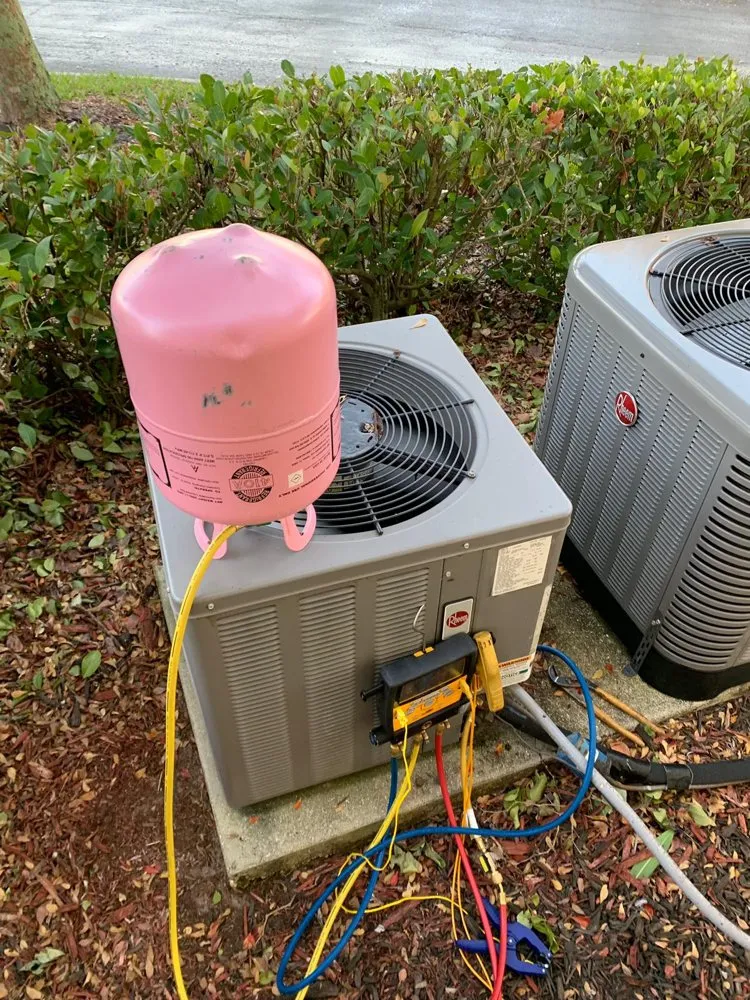 Slide of Modern Technology Heating & Cooling