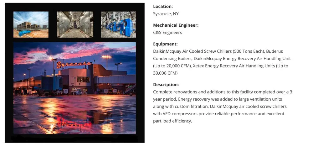 Slide of Modular Comfort Systems