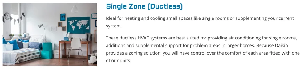 Slide of Modular Comfort Systems