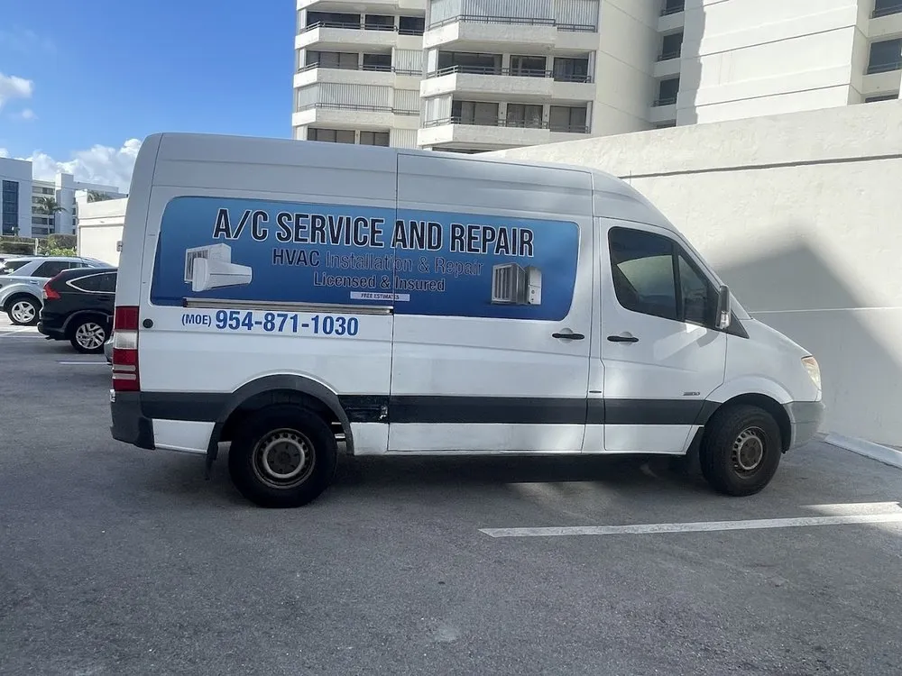 Slide of Moe Air Conditioning Service