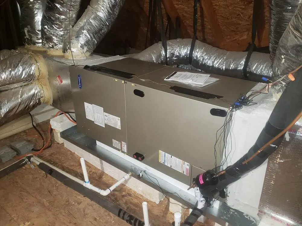 Slide of Moe Mechanical Heating and Cooling