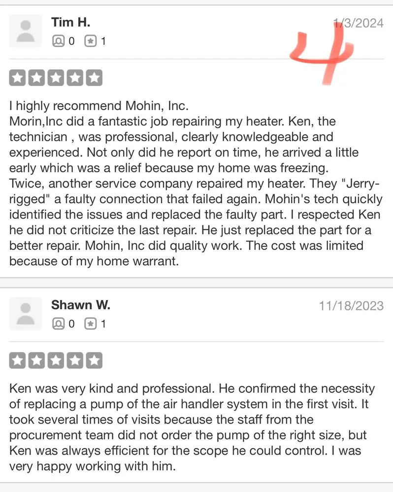 Slide of Mohin Elephant Air Heating & Cooling