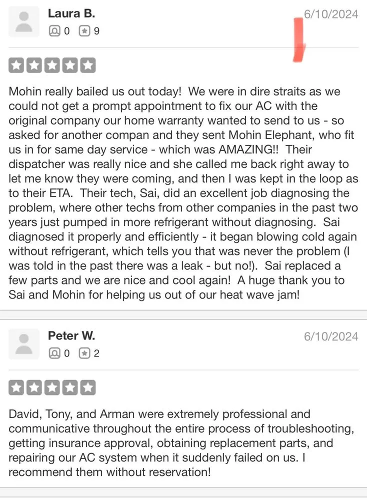 Slide of Mohin Elephant Air Heating & Cooling