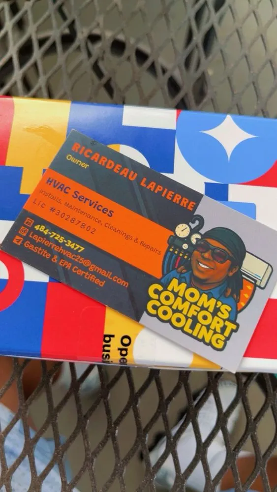 Slide of Moms Comfort Cooling